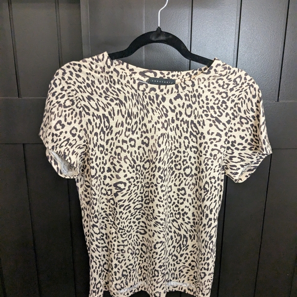 Sanctuary Animal Print Short Sleeve Top - Picture 1 of 4